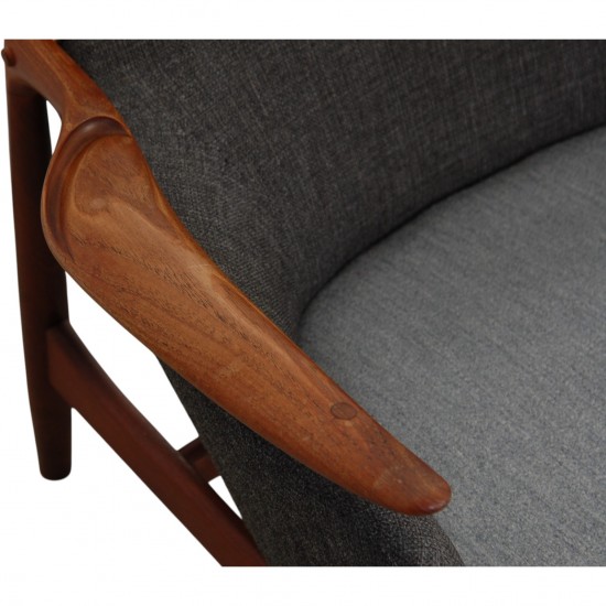 Sæt af 2 Finn Juhl NV53 stole af Niels Vodder 1950'erne