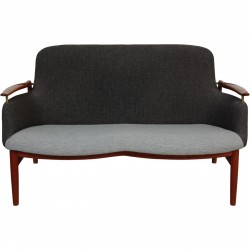 Finn Juhl NV53 2.personers sofa af Niels Vodder 1950'erne