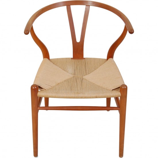 Sæt af 6 Hans Wegner Y-stole i kirsebærtræ 2000'erne