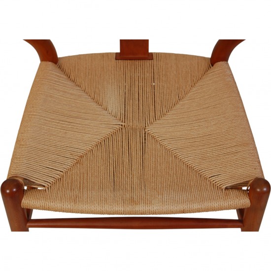 Sæt af 6 Hans Wegner Y-stole i kirsebærtræ 2000'erne