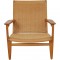 Hans Wegner vintage CH25 stol i eg 1980'erne