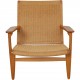Hans Wegner vintage CH25 stol i eg 1980'erne