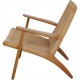 Hans Wegner vintage CH25 stol i eg 1980'erne