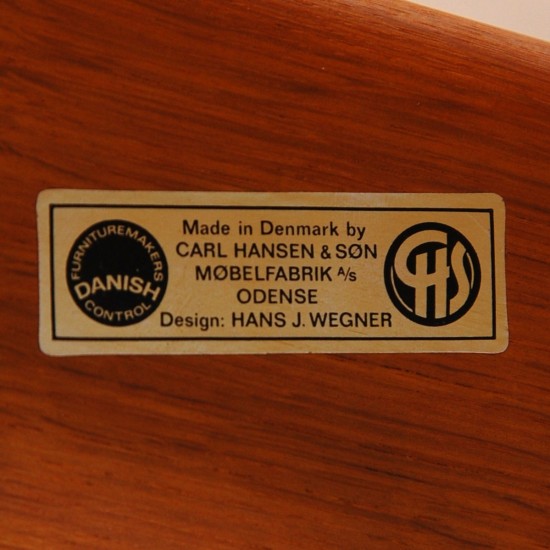 Hans Wegner vintage CH25 stol i eg 1980'erne