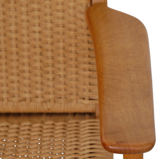 Hans Wegner vintage CH25 stol i eg 1980'erne