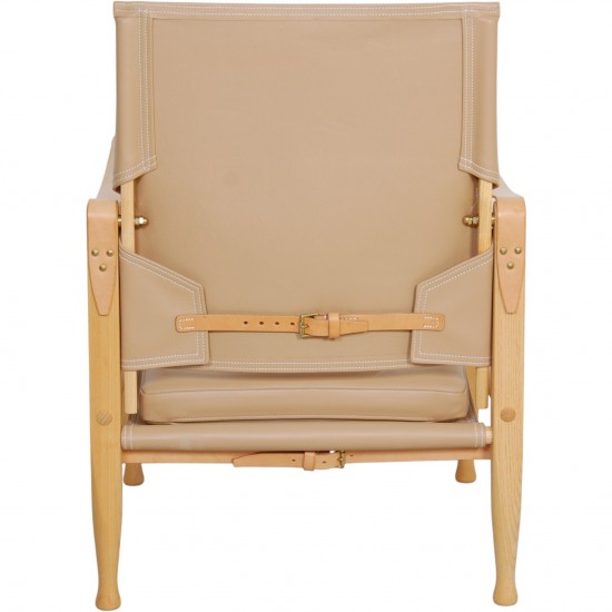 Kaare Klint Safari stol i naturfarvet læder 2018