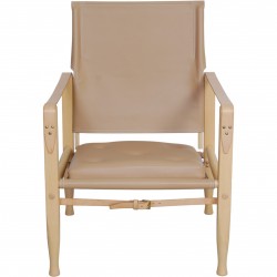 Kaare Klint Safari stol i natur farvet læder 2018