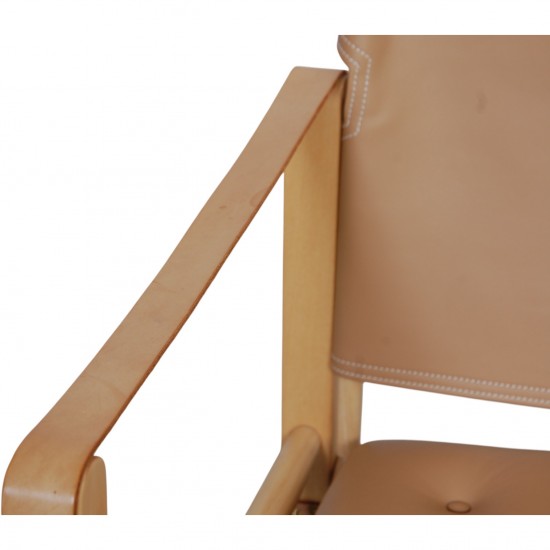 Kaare Klint Safari stol i natur farvet læder 2018