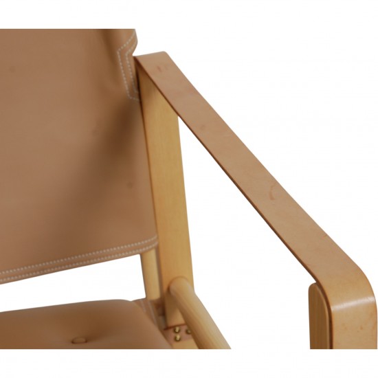 Kaare Klint Safari stol i natur farvet læder 2018