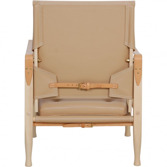 Kaare Klint Safari stol i natur farvet læder 2018