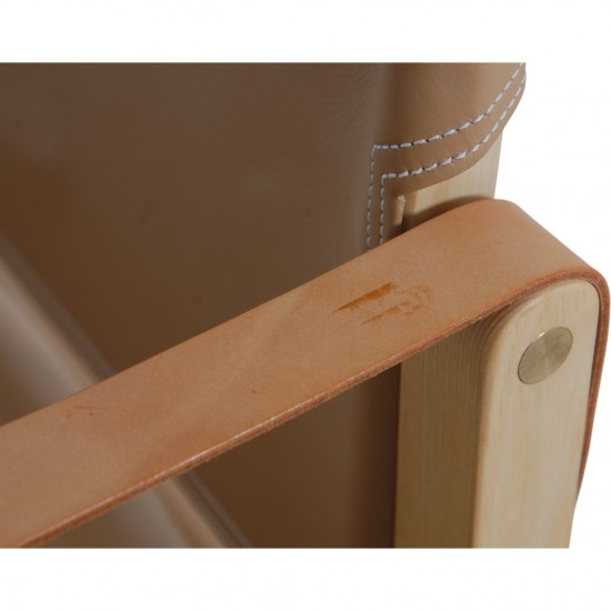 Kaare Klint Safari stol i natur farvet læder 2018