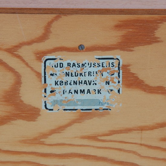 Mogens Koch Bogkasse af mahogni 1980'erne