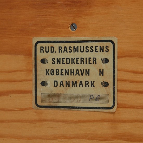 Mogens Koch bogkasse af mahogni