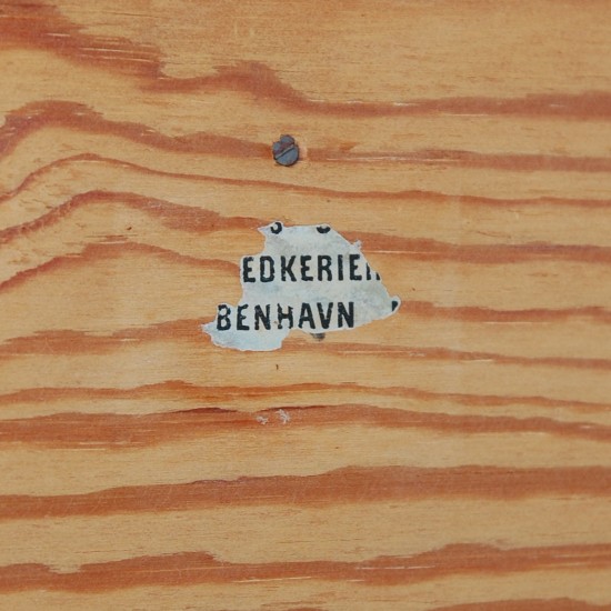 Mogens Koch bogkasse af mahogni