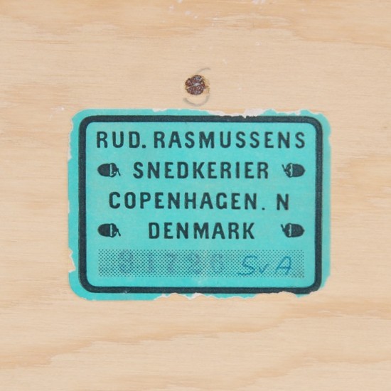 Mogens Koch bogkasse af mahogni