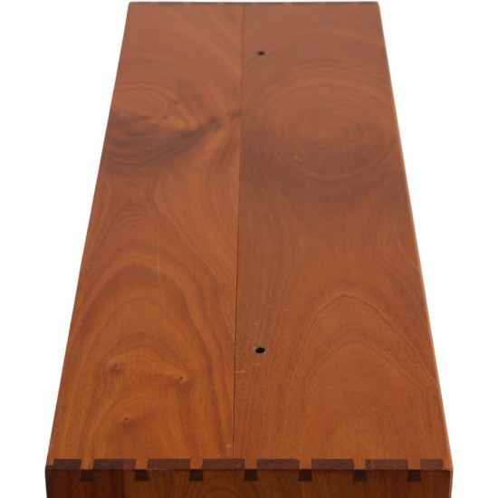 Mogens Koch bogkasse af mahogni