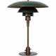 Poul Henningsen PH4/3 with green shades Patt. Appl 1920s