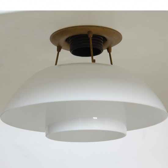 Poul Henningsen PH5/4 grøn skærm 1950'erne