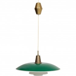 Poul Henningsen PH5/4 grøn skærm 1950'erne