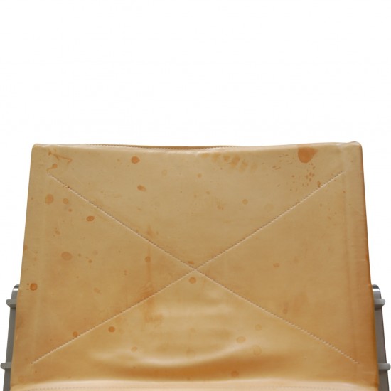 Poul Kjærholm PK22 stol i natur læder 2006