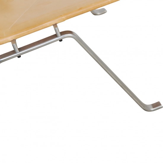 Poul Kjærholm PK22 stol i natur læder 2006