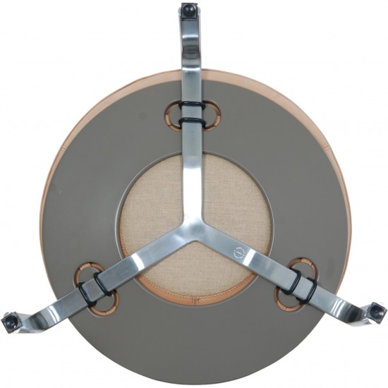 Poul Kjærholm PK33 skammel i natur læder 2017