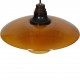 Poul Henningsen PH3,5/3 pendel med ravfarvede glasskærme 1950'erne