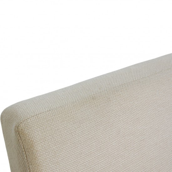 Arne Jacobsen 3301 lufthavnsstol i lyst stof