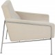 Arne Jacobsen 3301 lufthavnsstol i lyst stof