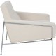 Arne Jacobsen 3301 lufthavnsstol i lyst stof