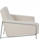 Arne Jacobsen 3301 lufthavnsstol i lyst stof
