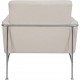 Arne Jacobsen 3301 lufthavnsstol i lyst stof