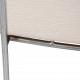 Arne Jacobsen 3301 lufthavnsstol i lyst stof