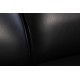 Arne Jacobsen 3304 4.personers lufthavnssofa i sort læder