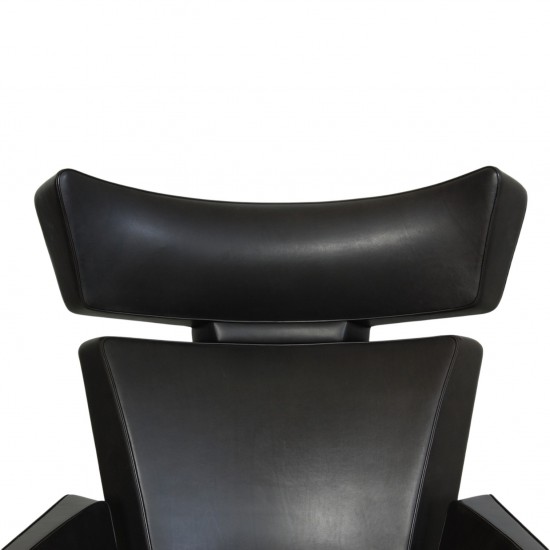 Arne Jacobsen Oksen med skammel i sort grace læder