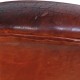 Arne Jacobsen Svane stol i patineret cognac læder