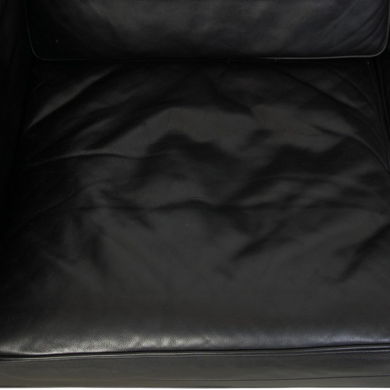 Børge Mogensen 2333 3-personers sofa i sort læder