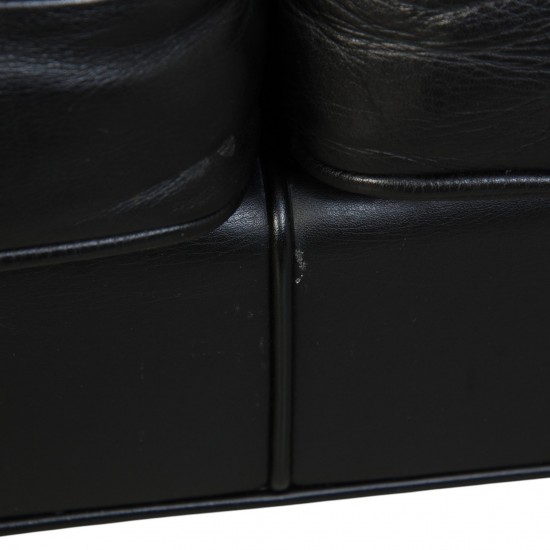 Børge Mogensen 2333 3-personers sofa i sort læder
