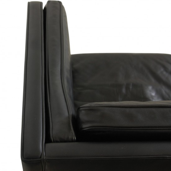 Børge Mogensen 2333 3-personers sofa i sort læder