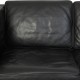 Børge Mogensen 2333 3-personers sofa i sort læder
