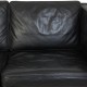 Børge Mogensen 2333 3-personers sofa i sort læder
