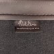 Charles Eames EA223 skammel i sort læder