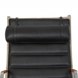 Fabricius and Kastholm Græshopper stol i sort læder