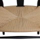 Sæt af 8 sorte Hans Wegner Y-stole CH24