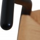 Sæt af 8 sorte Hans Wegner Y-stole CH24