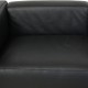 Le Corbusier LC3 2.personers sofa i sort læder