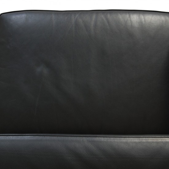 Le Corbusier LC3 2.personers sofa i sort læder