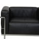 Le Corbusier LC3 lænestol i sort læder