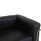 Le Corbusier LC3 lænestol i sort læder