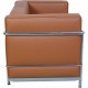 Le Corbusier LC2 2.personers sofa i cognac læder